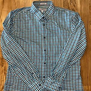 Express Long Sleeve Button Up